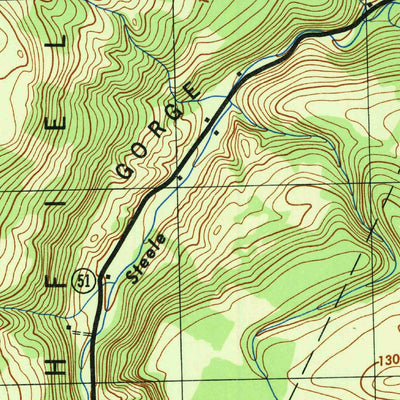 United States Geological Survey Millers Mills, NY (1946, 25000-Scale) digital map