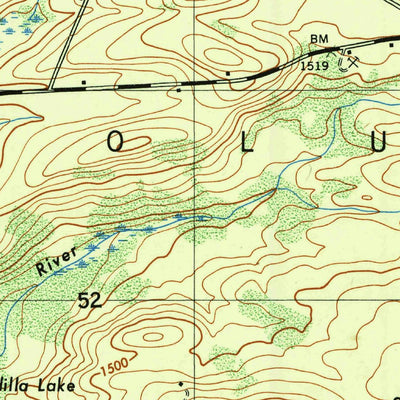 United States Geological Survey Millers Mills, NY (1949, 25000-Scale) digital map
