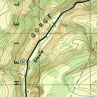 United States Geological Survey Millers Mills, NY (1949, 25000-Scale) digital map