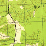United States Geological Survey Millers Tavern, VA (1945, 31680-Scale) digital map