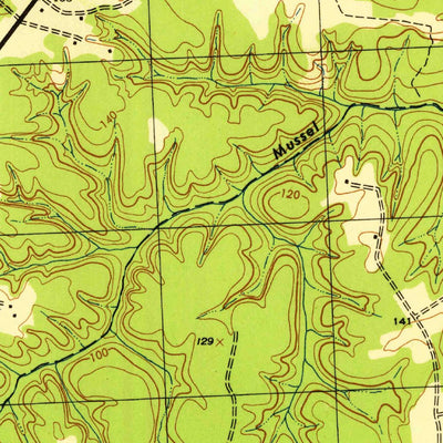 United States Geological Survey Millers Tavern, VA (1945, 31680-Scale) digital map