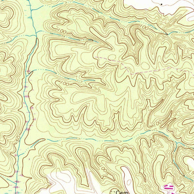 United States Geological Survey Millers Tavern, VA (1968, 24000-Scale) digital map