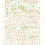 United States Geological Survey Millersburg, IA (1968, 24000-Scale) digital map