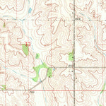 United States Geological Survey Millersburg, IA (1968, 24000-Scale) digital map