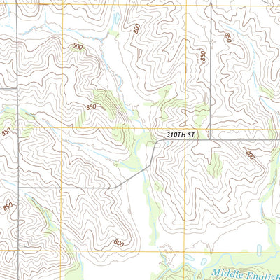 United States Geological Survey Millersburg, IA (2013, 24000-Scale) digital map