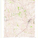 United States Geological Survey Millersburg, KY (1953, 24000-Scale) digital map