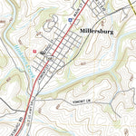 United States Geological Survey Millersburg, KY (2019, 24000-Scale) digital map