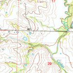 United States Geological Survey Millersburg, MO (2000, 24000-Scale) digital map