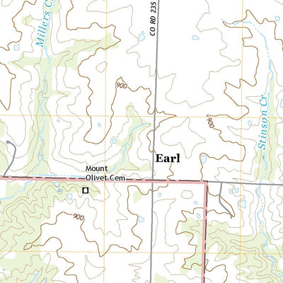 United States Geological Survey Millersburg NE, MO (2021, 24000-Scale) digital map