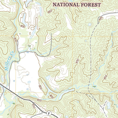 United States Geological Survey Millersburg NE, MO (2021, 24000-Scale) digital map