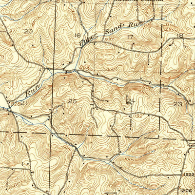 United States Geological Survey Millersburg, OH (1915, 62500-Scale) digital map
