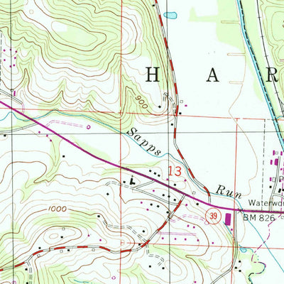 United States Geological Survey Millersburg, OH (1994, 24000-Scale) digital map