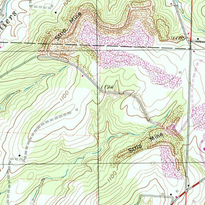 United States Geological Survey Millersburg, OH (1994, 24000-Scale) digital map