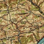 United States Geological Survey Millersburg, PA (1943, 62500-Scale) digital map