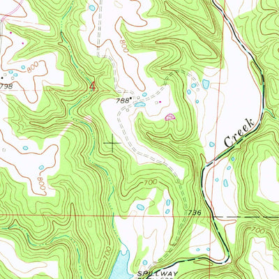 United States Geological Survey Millersburg SW, MO (1969, 24000-Scale) digital map