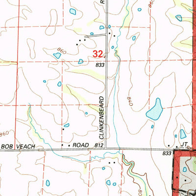 United States Geological Survey Millersburg SW, MO (2000, 24000-Scale) digital map