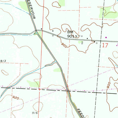 United States Geological Survey Millersport, OH (1961, 24000-Scale) digital map