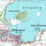 United States Geological Survey Millersport, OH (1961, 24000-Scale) digital map