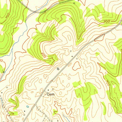 United States Geological Survey Millerstown, KY (1954, 24000-Scale) digital map