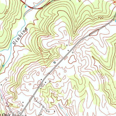 United States Geological Survey Millerstown, KY (1967, 24000-Scale) digital map