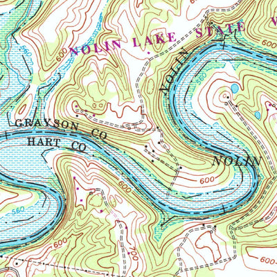 United States Geological Survey Millerstown, KY (1967, 24000-Scale) digital map