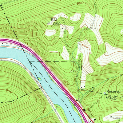 United States Geological Survey Millerstown, PA (1959, 24000-Scale) digital map