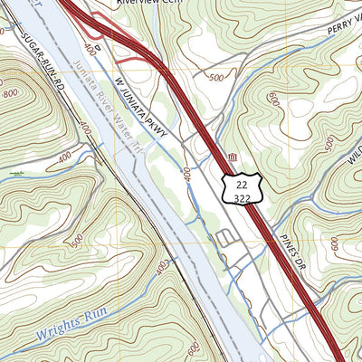 United States Geological Survey Millerstown, PA (2023, 24000-Scale) digital map