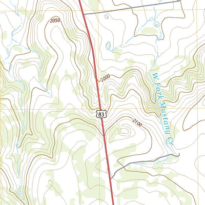United States Geological Survey Millersview SE, TX (2022, 24000-Scale) digital map
