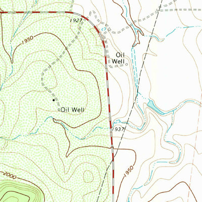 United States Geological Survey Millersview SW, TX (1967, 24000-Scale) digital map