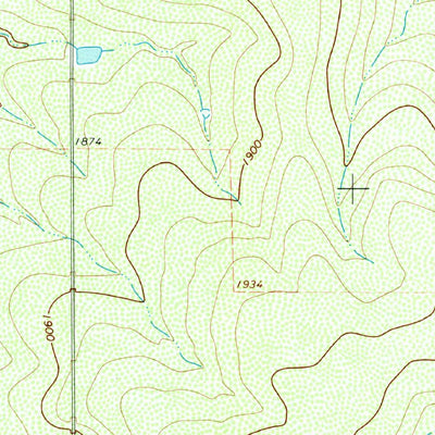 United States Geological Survey Millersview SW, TX (1967, 24000-Scale) digital map
