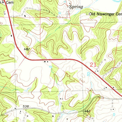 United States Geological Survey Millersville, MO (1980, 24000-Scale) digital map