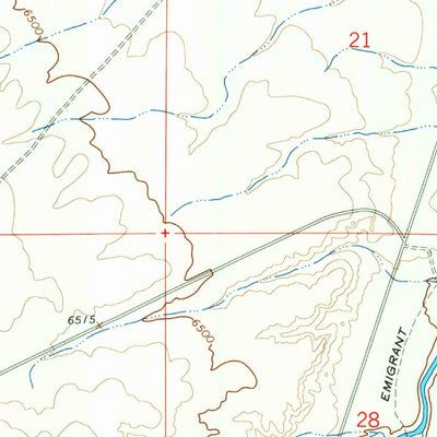 United States Geological Survey Millersville, WY (1965, 24000-Scale) digital map