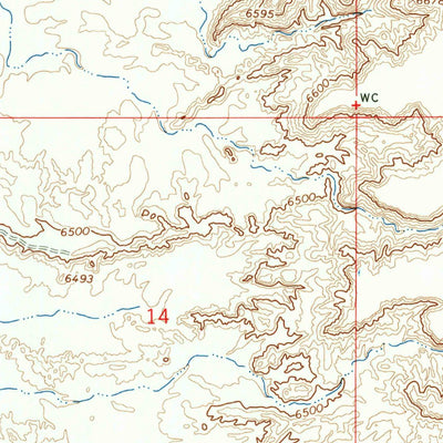 United States Geological Survey Millersville, WY (1965, 24000-Scale) digital map