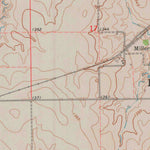 United States Geological Survey Millerton, KS (1971, 24000-Scale) digital map