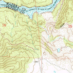 United States Geological Survey Millerton Lake East, CA (1965, 24000-Scale) digital map
