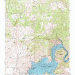 United States Geological Survey Millerton Lake West, CA (1965, 24000-Scale) digital map
