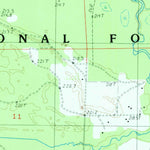United States Geological Survey Millerton, MI (1987, 24000-Scale) digital map