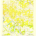 United States Geological Survey Millerton, OK-TX (1951, 24000-Scale) digital map