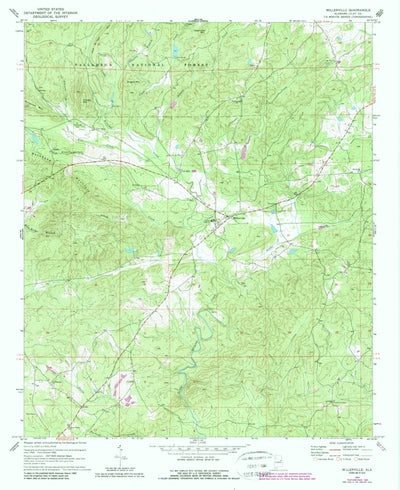 United States Geological Survey Millerville, AL (1969, 24000-Scale) digital map