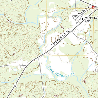 United States Geological Survey Millerville, AL (2021, 24000-Scale) digital map