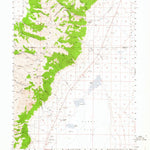 United States Geological Survey Millett Ranch, NV (1956, 62500-Scale) digital map