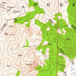 United States Geological Survey Millett Ranch, NV (1956, 62500-Scale) digital map