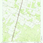 United States Geological Survey Millett, TX (1974, 24000-Scale) digital map
