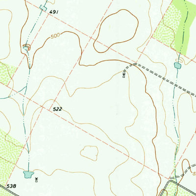 United States Geological Survey Millett, TX (1974, 24000-Scale) digital map