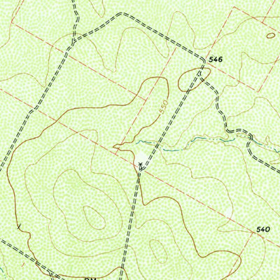 United States Geological Survey Millett, TX (1974, 24000-Scale) digital map