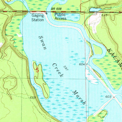 United States Geological Survey Millgrove, MI (1981, 24000-Scale) digital map