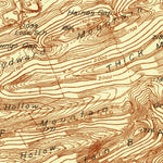 United States Geological Survey Millheim, PA (1937, 48000-Scale) digital map