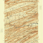 United States Geological Survey Millheim, PA (1941, 62500-Scale) digital map