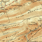 United States Geological Survey Millheim, PA (1941, 62500-Scale) digital map