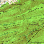 United States Geological Survey Millheim, PA (1957, 62500-Scale) digital map